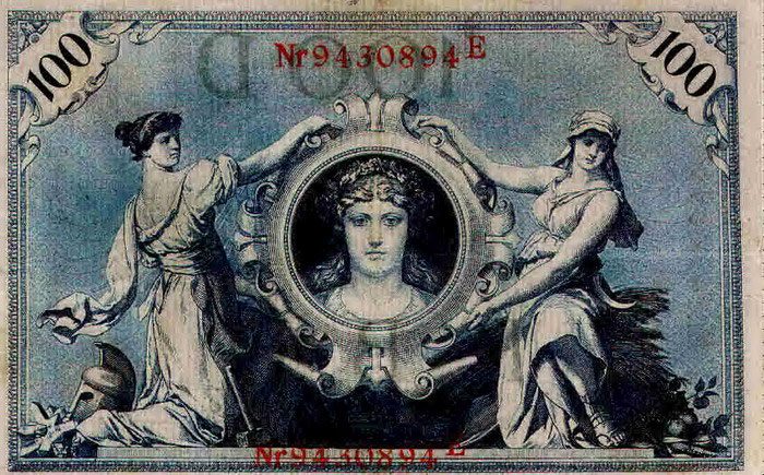 100 Mark Schein von 1908 [11]