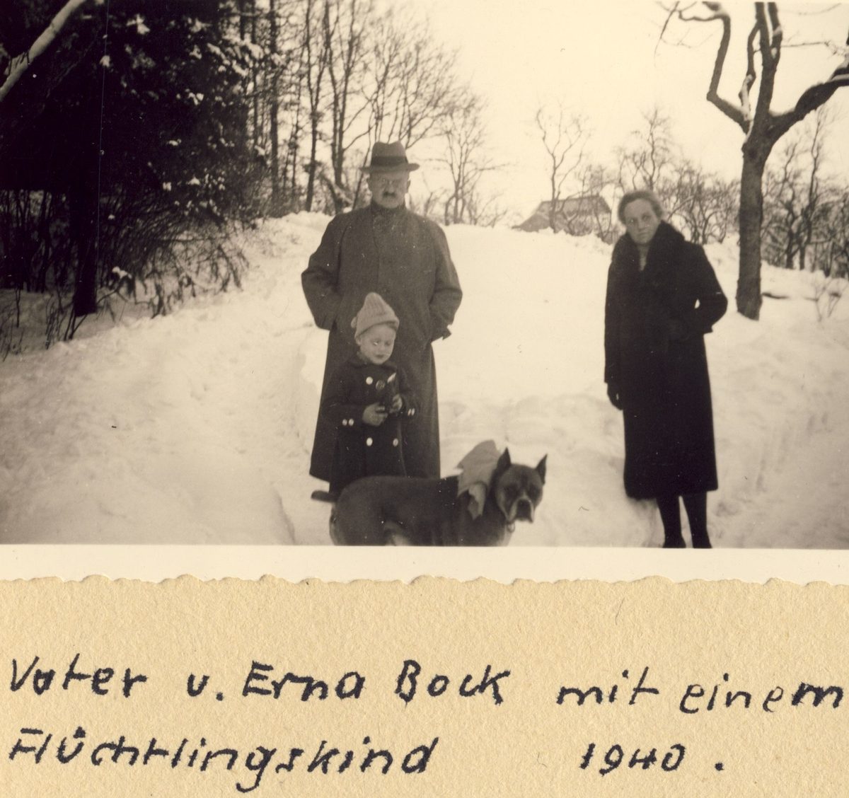 1940 Flüchtlingskind