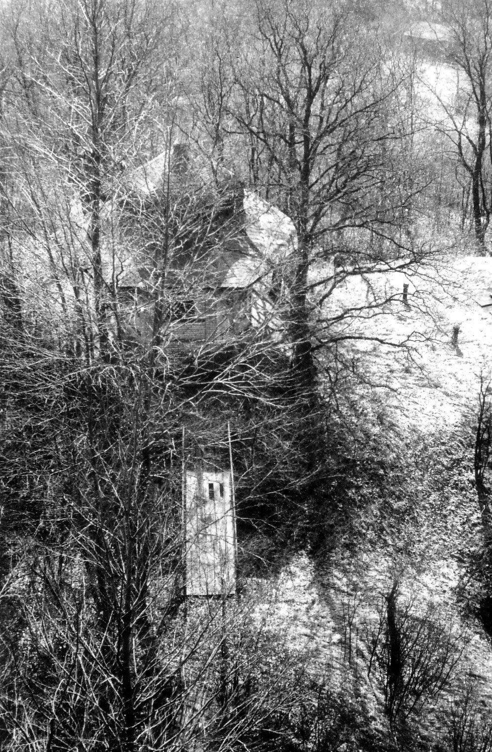 1970 Blick vom Turm