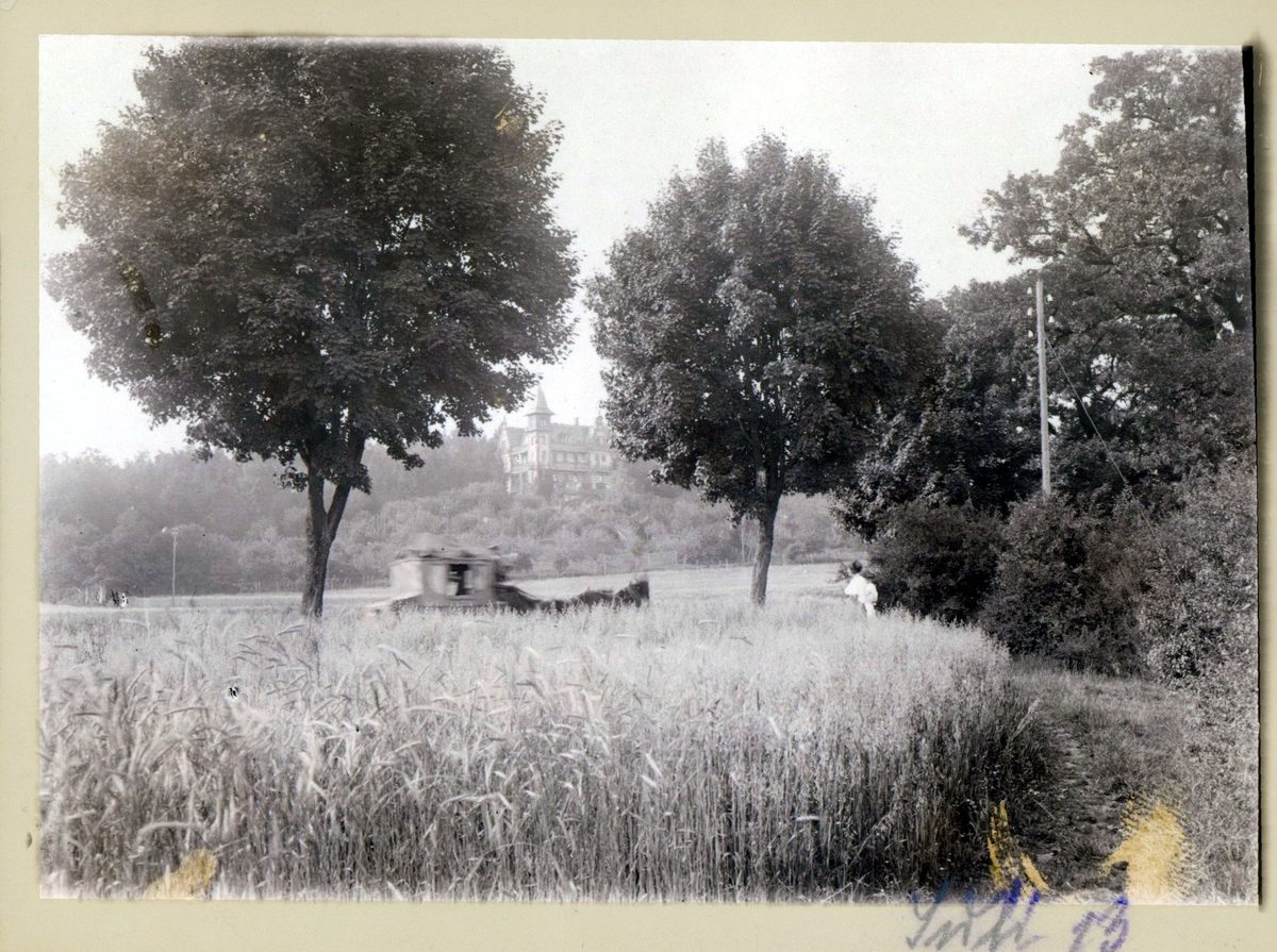 Sommervilla von der Raigeringerstraße aus gesehen (1913)